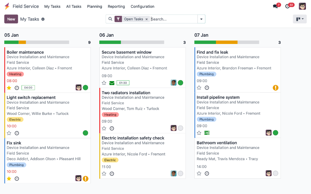 Odoo ERP bouwbedrijven - Eezee-it