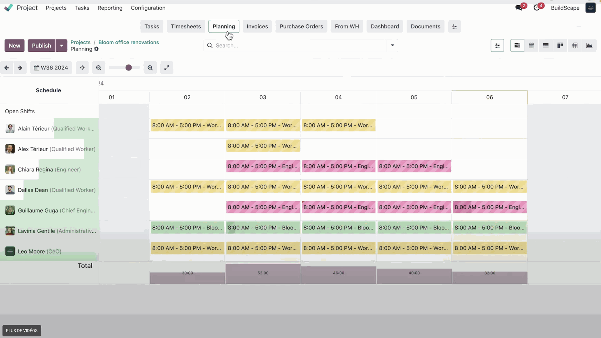 Odoo ERP bouwbedrijven - Eezee-it