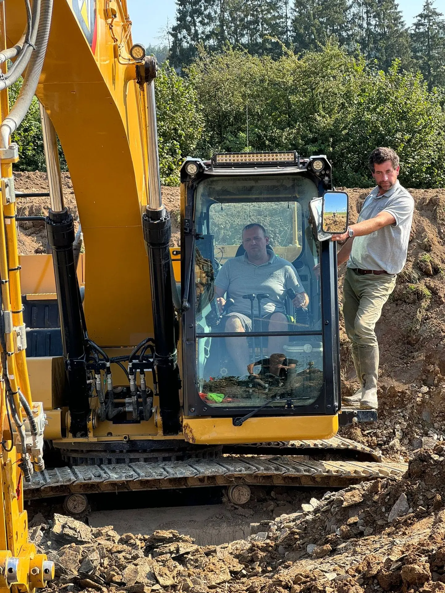 Benoît Bernard construction site with Odoo ERP