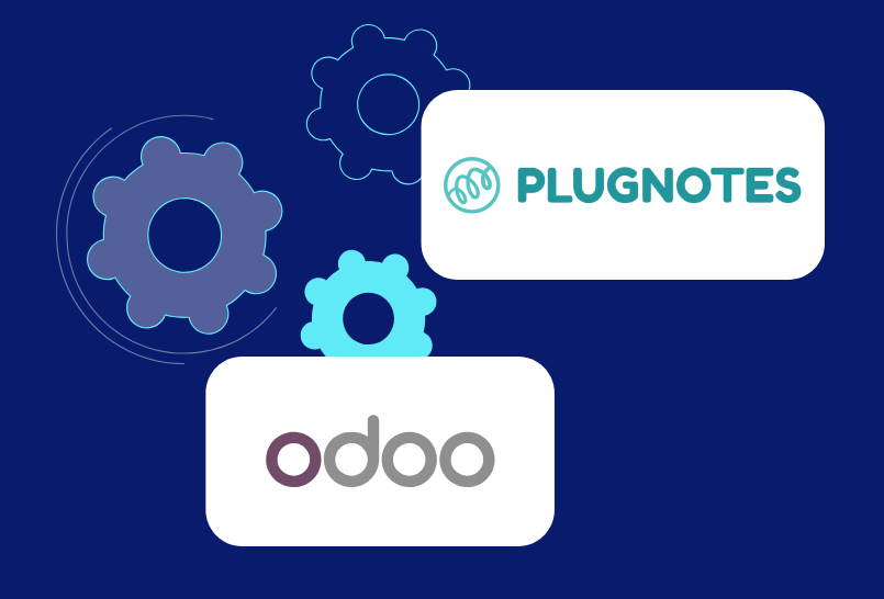 Integratiedashboard van Plugnotes en Odoo met realtime synchronisatie van field data