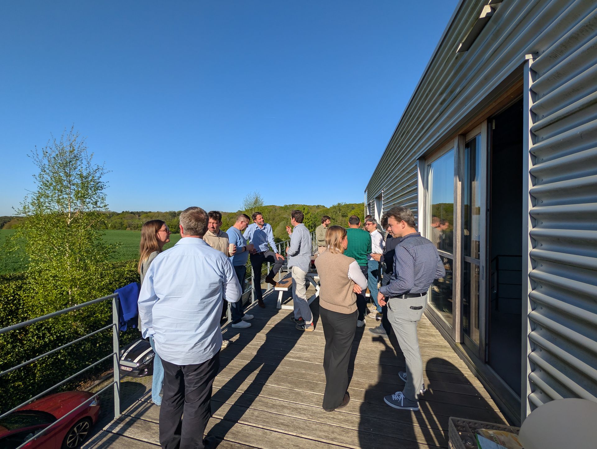 Networking sur la terrasse Eezee-it